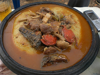 tasty fufu and light soup ghana