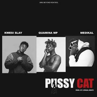 Kwesi Slay – Pussy Cat ft. Medikal & Quamina Mp (Prod. by Lyriqal Beatz)