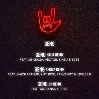 Mayorkun – Geng ft Kwesi Arthur x Riky Rick x Rayvanny & Innoss’B (Africa Remix)