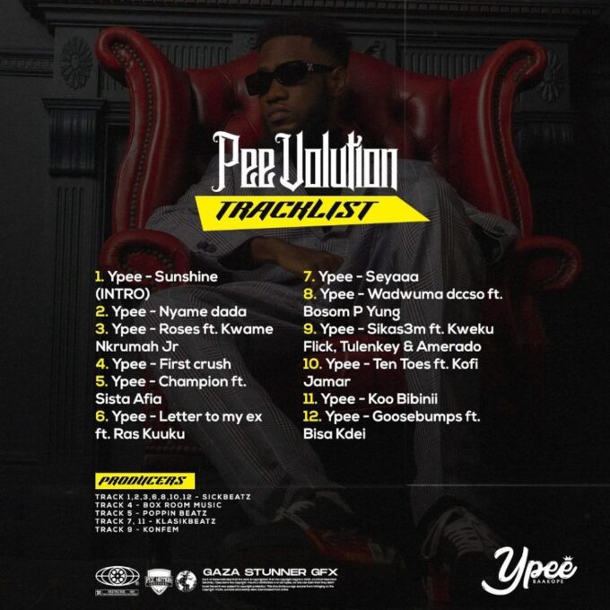 YPee – PeeVolution (Full Album) Tracklist