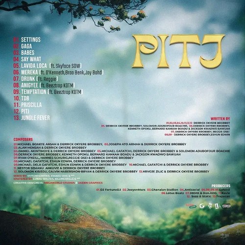 Kwaku DMC – Party In The Jungle (PITJ) (Full Album) Tracklist