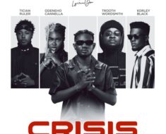 Lyrical Joe – Crisis Ft. Odeneho Cannella, Trooth Wordsmith, Korley Black & Tician Ruler (Prod by Phredxter)