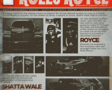 Shatta Wale – Rolls Royce (Part 2)