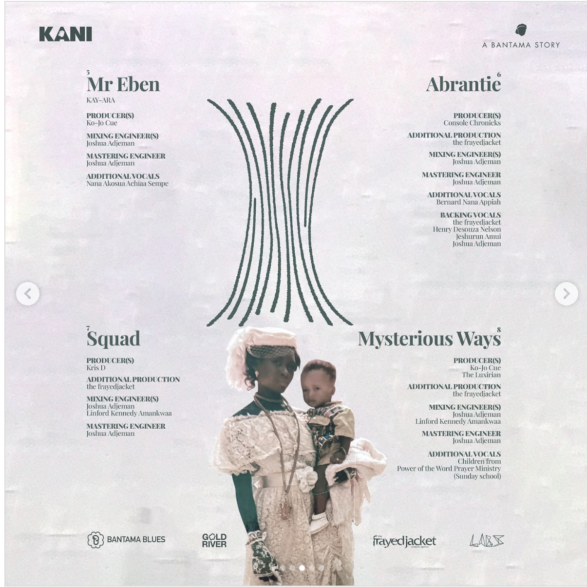 Ko-Jo Cue - KANI A Bantama Story (Full Album) Credits